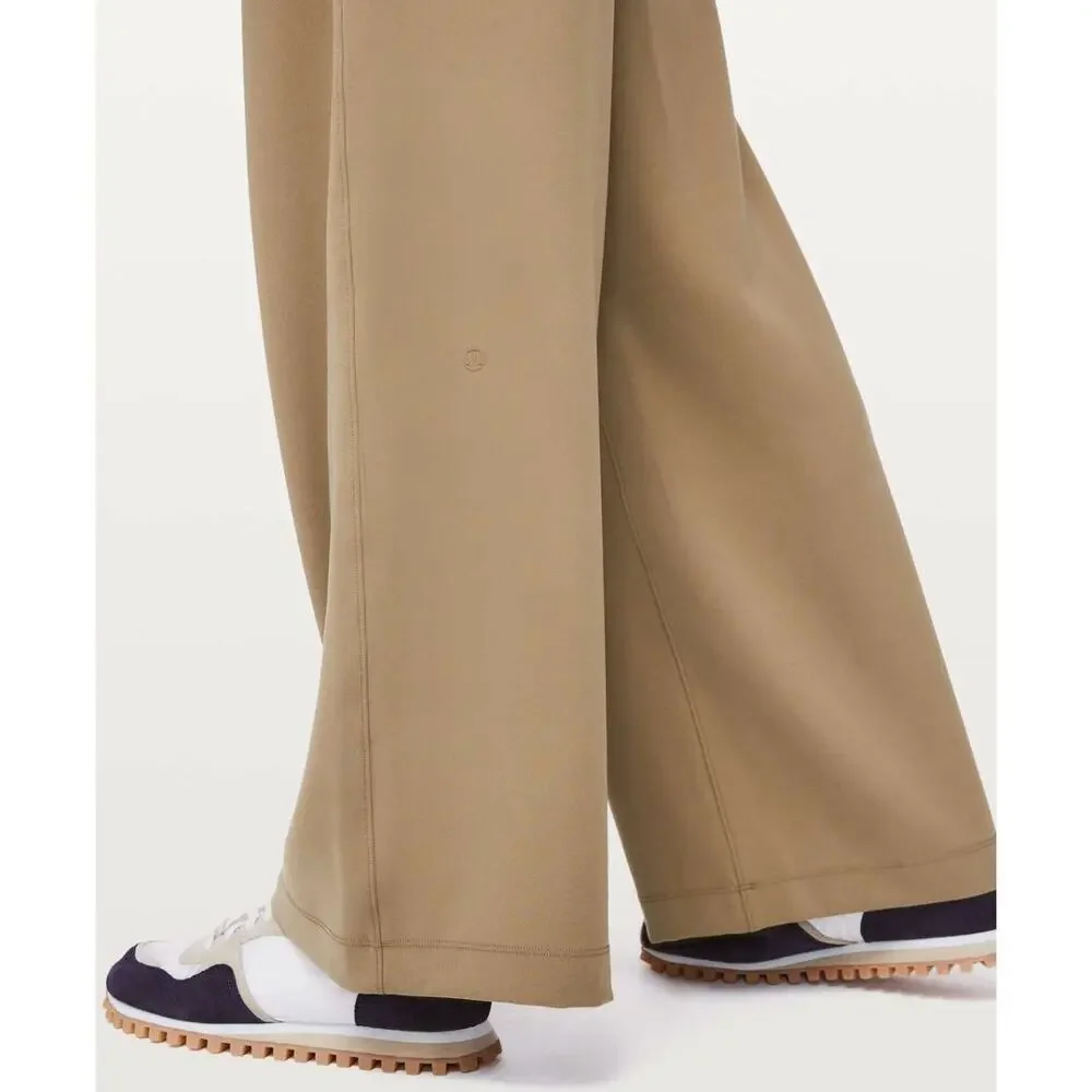 Lululemon On The Fly Wide Leg Pant Travel Woven 31.5